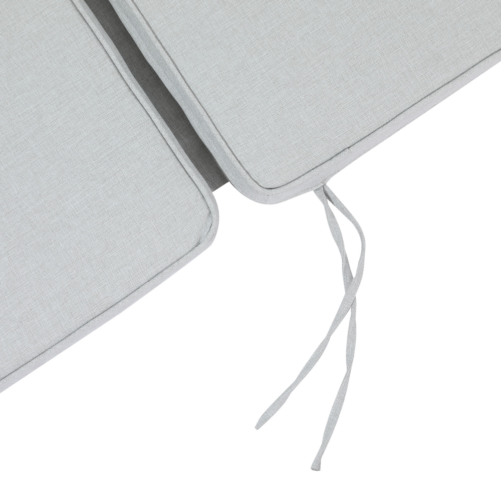 Cojin para tumbona Mati 50x180x5cm color gris claro