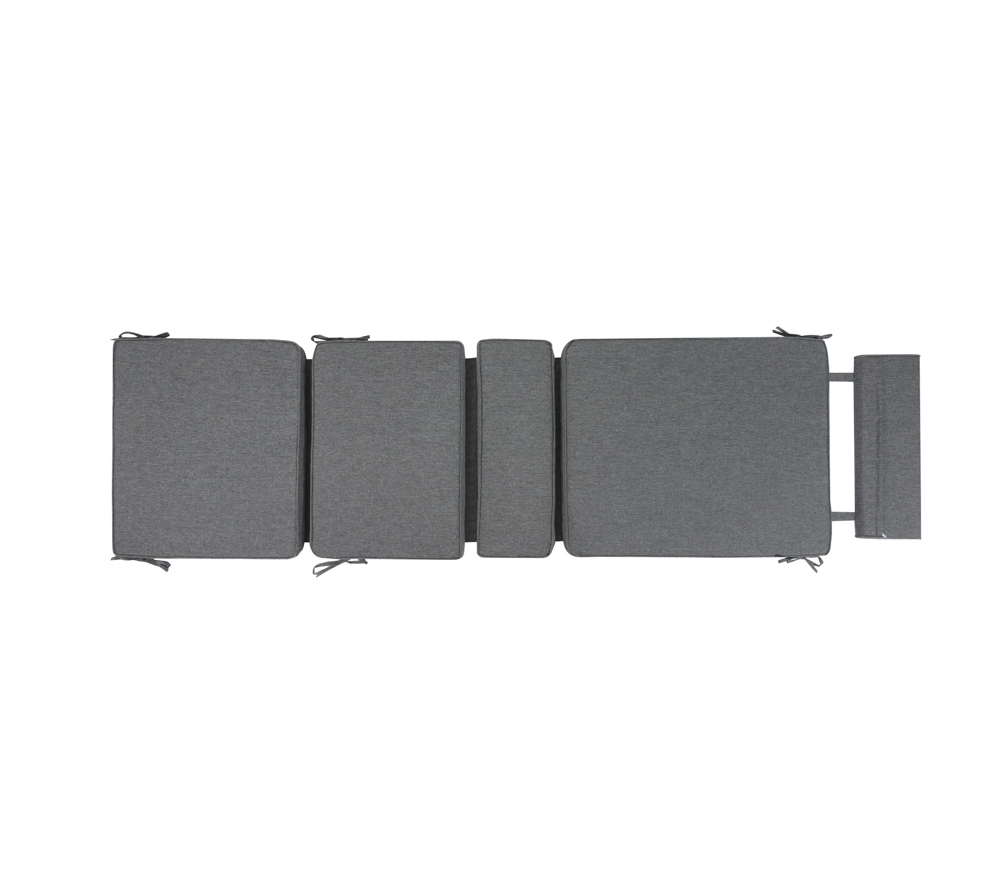 Cojin para tumbona Mati 50x180x5cm color gris marino