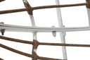 Butaca balancin Bely aluminio y rattan sintetico