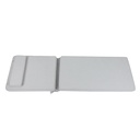 Cojin para tumbona  Roxas 59x196x10cm color  gris claro