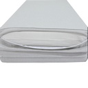 Cojin para tumbona  Roxas 59x196x10cm color  gris claro
