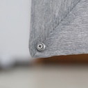 Sombrilla Mitras 350x350 cm pie lateral con base rellenable de  150Kgs.