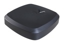 Sombrilla Mitras 350x350 cm pie lateral con base rellenable de  150Kgs.