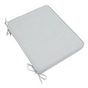 Cojin de asiento 45x36x5cm color gris claro