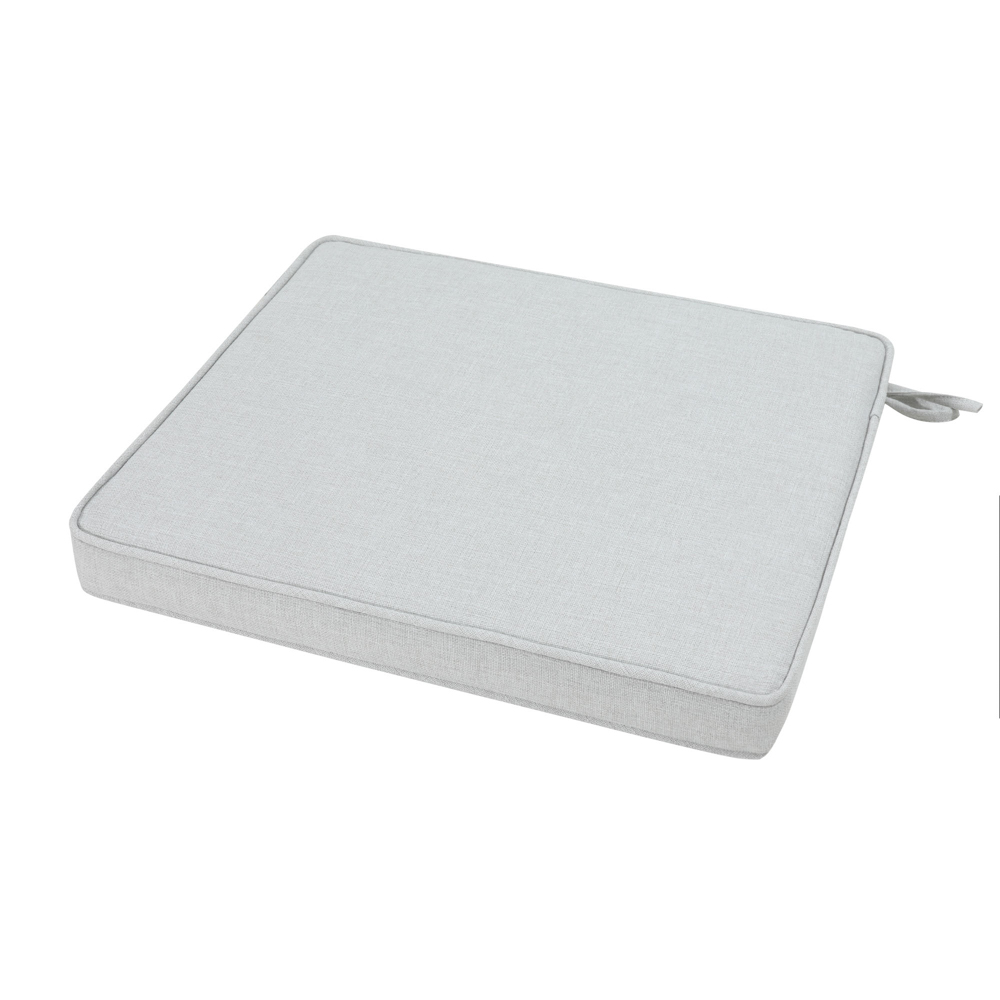Cojin de asiento 45x36x5cm color gris claro