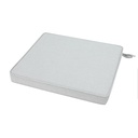 Cojin de asiento 45x36x5cm color gris claro