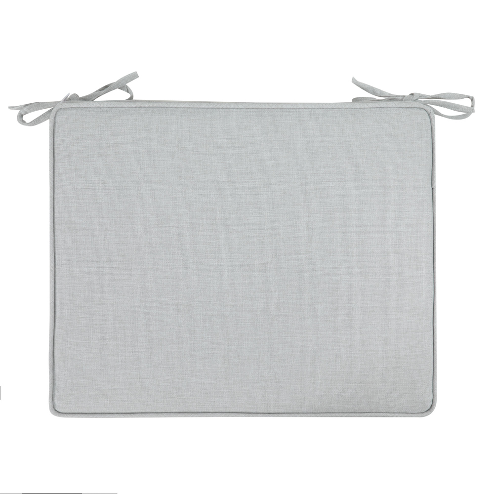 Cojin de asiento 45x36x5cm color gris claro
