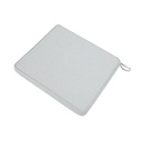 Cojin de asiento 45x36x5cm color gris claro