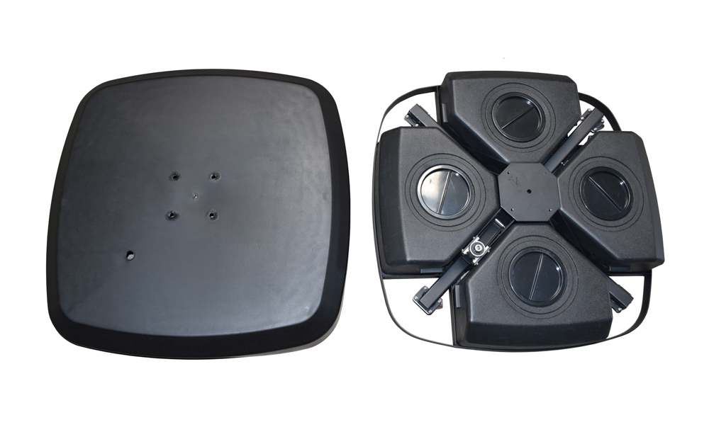BASE RELLENABLE CON RUEDAS PARA SOMBRILLA KIOTO 150 KGS 