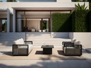 SOFA 3 PLAZAS SANTA ANA ANTRACITA / BEIGE