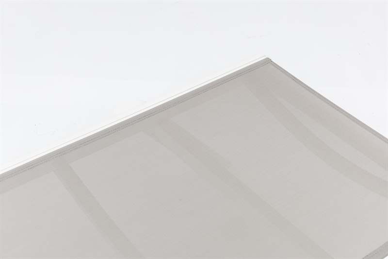 Tumbona Alameda aluminio blanco y textilene gris claro
