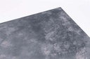 Mesa alta bar Meridian 130x70cm alu antracita cristal ceram. Gris antracita.