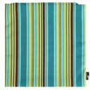 Cojin decorativo 45x45x12CM  multicolor rayas.
