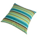 Cojin decorativo 45x45x12CM  multicolor rayas.
