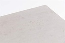 Mesa elevable Isabela 90x90x50/74  aluminio antracita con cristal ceramico gris claro.