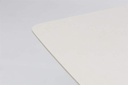 Mesa rectangular Bais 240x100cm Aluminio blanco y top ceramico Beige