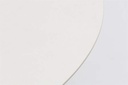 Mesa redonda Bais diam.120x75cm Aluminio blanco y top ceramico Beige