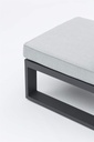 Modulo ampliacion Niland alu antracita y cojineria gris medio.