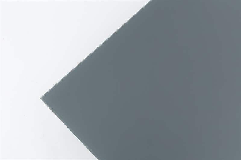 Mesa de centro Niland aluminio antracita y  cristal antracita
