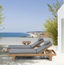Mesa auxiliar plegable Danao 50x50 cm