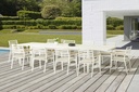 Mesa extensible Noosa 220/340 blanca