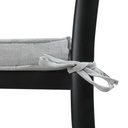 Cojin de asiento 36x36x5cm color gris claro