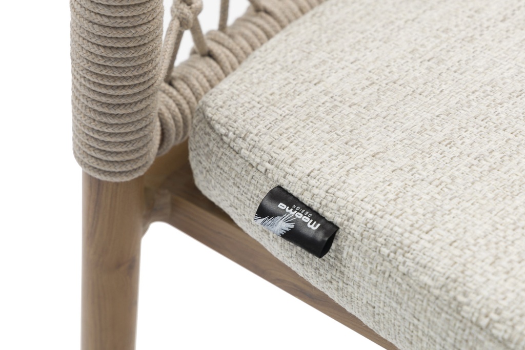 Silla de comedor Batu 56x62x74,5 cm