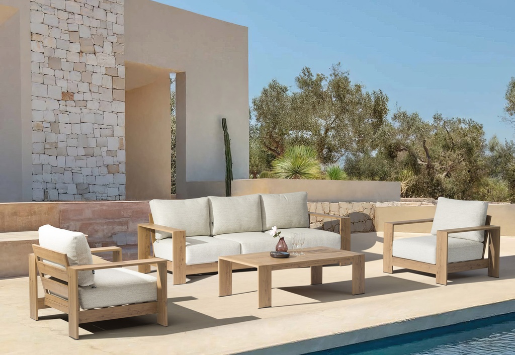 Sofá 3 plazas modelo Java 240x85x75 cm