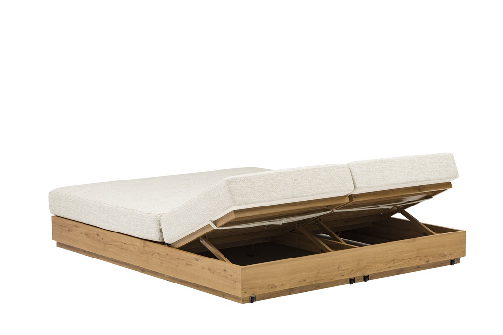 Tumbona doble Java 190x160x36 cm