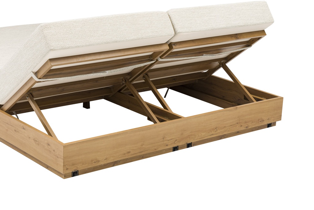 Tumbona doble Java 190x160x36 cm