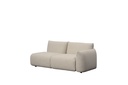 Módulo 2 plazas Riverside beige brazo derecho 