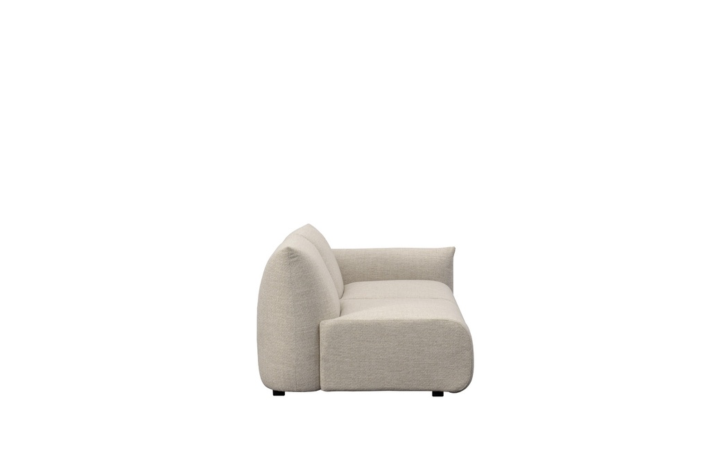 Módulo 2 plazas Riverside beige brazo derecho 