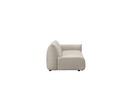 Módulo 2 plazas Riverside beige brazo derecho 