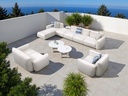 Módulo 2 plazas Riverside beige brazo derecho 