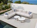 Módulo 2 plazas Riverside beige brazo derecho 