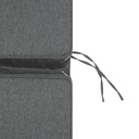 Cojin de asiento y respaldo 45x91x5cm color gris marino