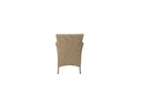 Sillon con brazos Trinity aluminio y rattan sintetico