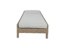 Tumbona California aluminio y rattan sintetico