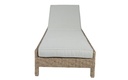 Tumbona California aluminio y rattan sintetico