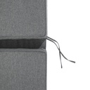 Cojin para tumbona  Roxas 59x196x10cm color  gris marino