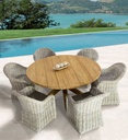 Sillon con brazos Hermon kubu natural