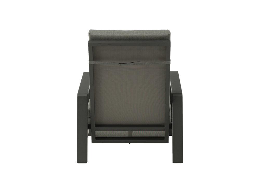 Sofa 1 plaza Albury aluminio antracita