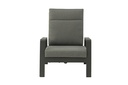 Sofa 1 plaza Albury aluminio antracita