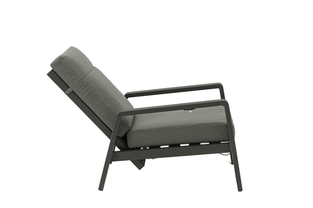 Sofa 1 plaza Albury aluminio antracita
