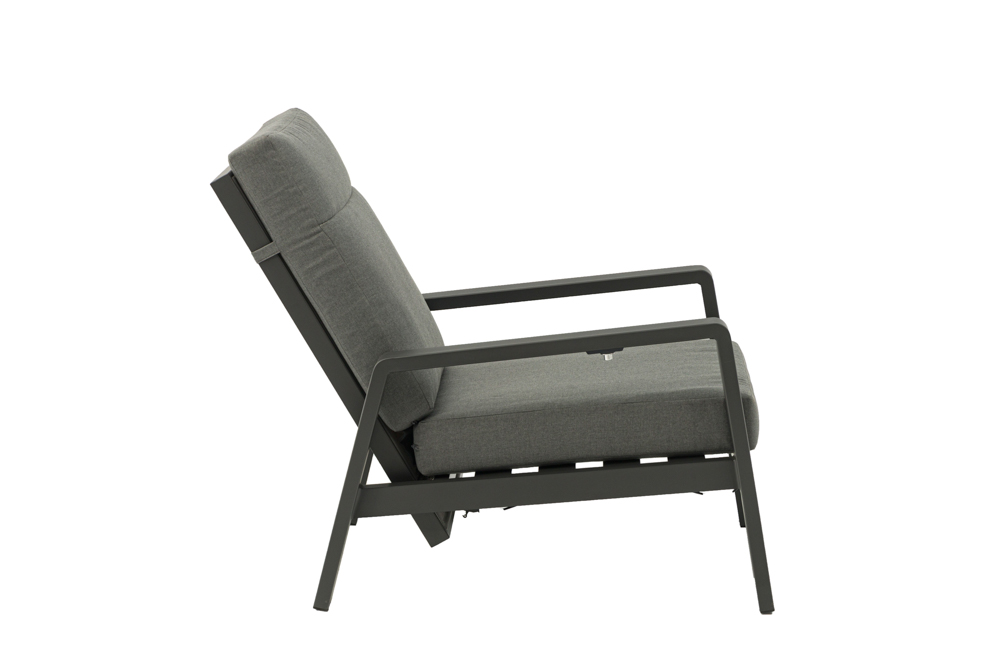 Sofa 1 plaza Albury aluminio antracita