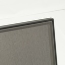 Sofa 1 plaza Albury aluminio antracita