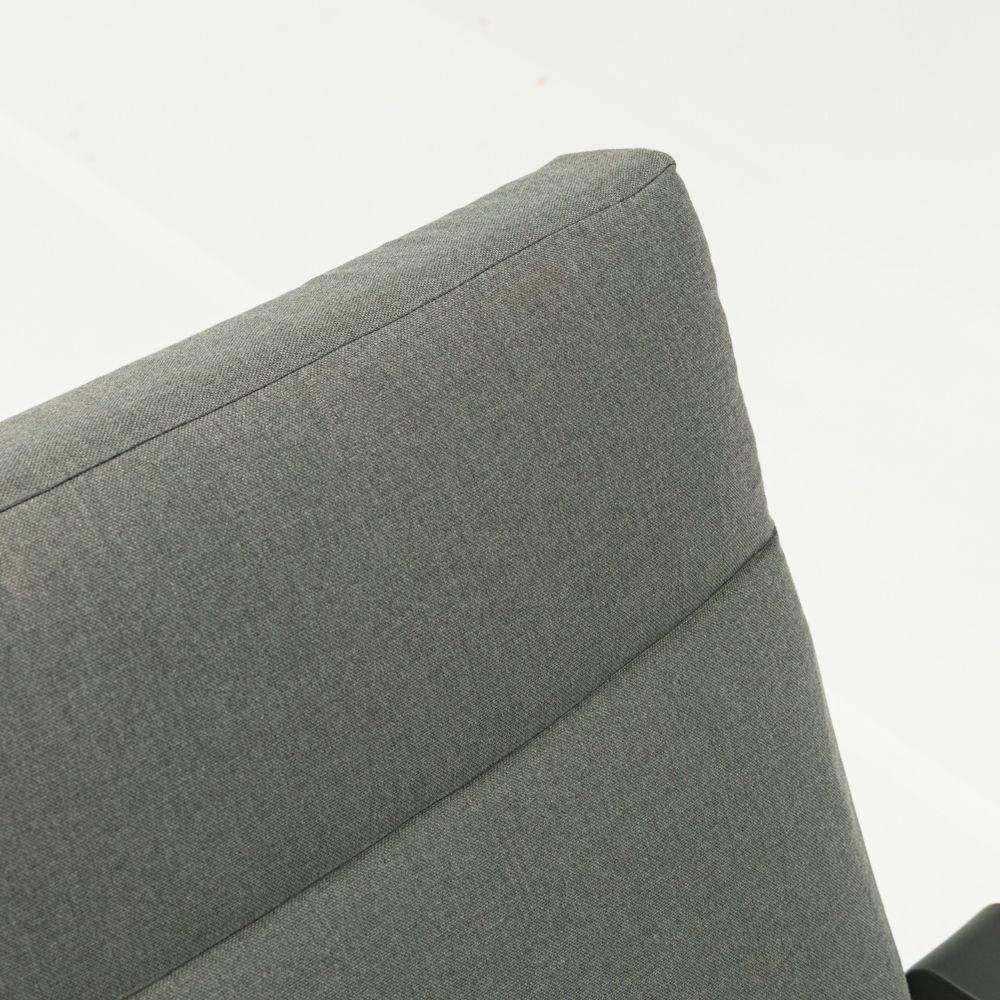 Sofa 1 plaza Albury aluminio antracita