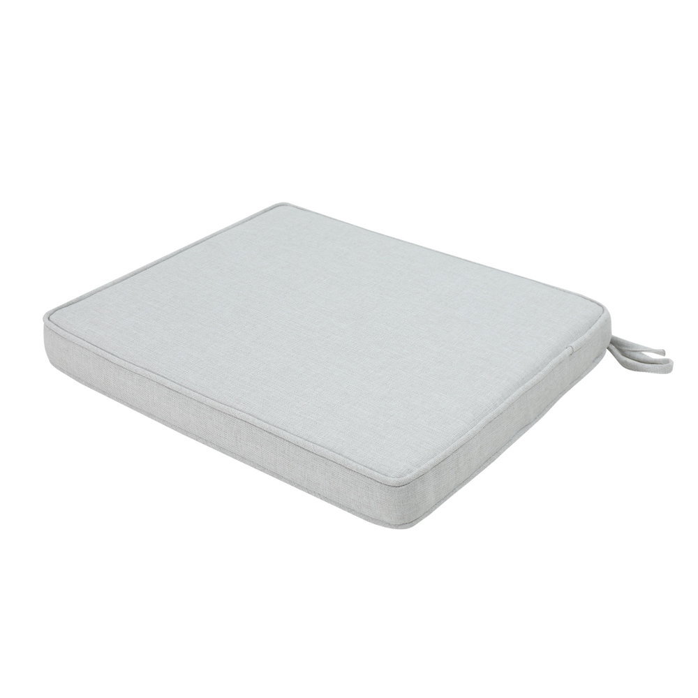 Seat cushion 45x36x5 cm light grey colour