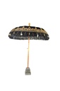 Balinese parasol Nirvana black colour.