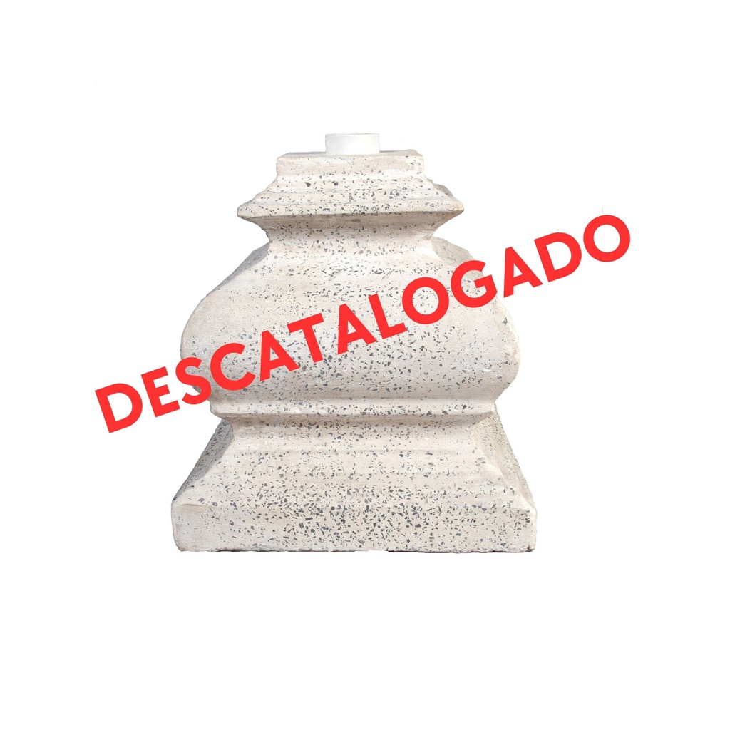 Base para sombrilla  Nirvana  color  blanco 32 kg